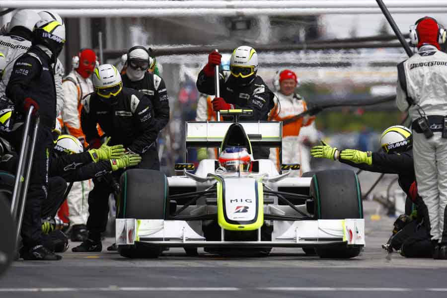 Brawn BGP 001 mercedes championship