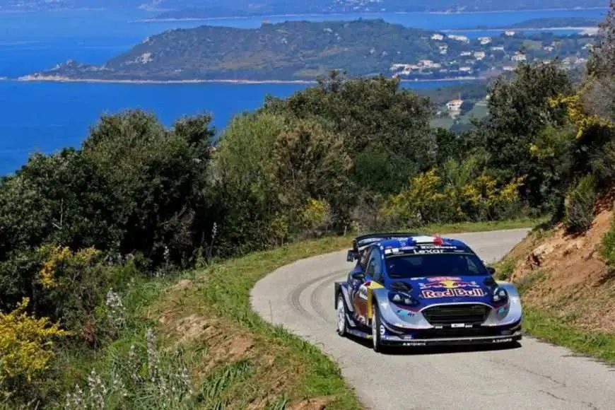 Sebastien Ogier at 2017 Tour de Corse