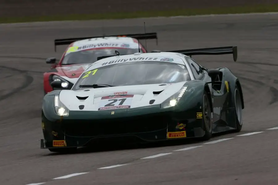 British GT, Rockingham, Spirit of Race Ferrari