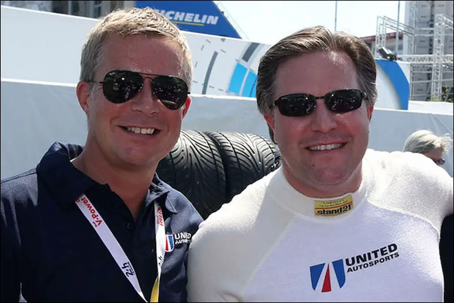 Richard Dean and Zak Brown