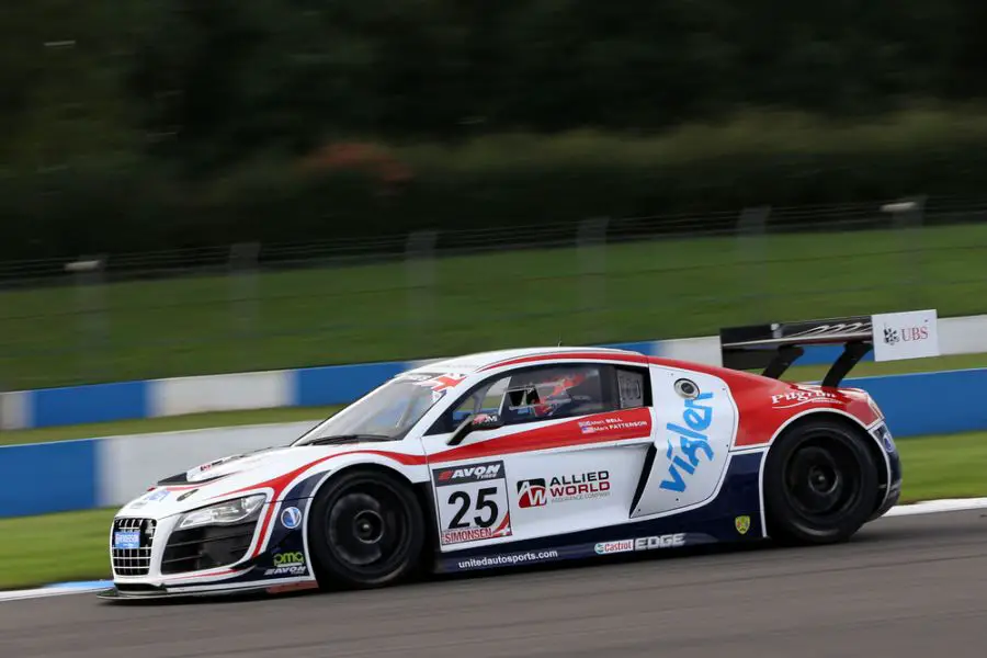 United Autosports' #25 Audi in the 2013 British GT Championship season