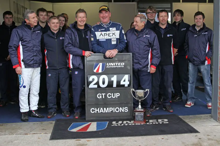 Jim Geddie won the 2014 GT Cup title