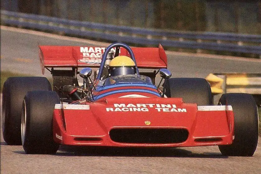 Martini Racing debuted in Formula 1 with Tecno team in 1972