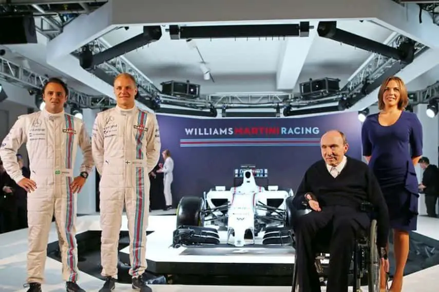 Launch of the Williams Martini Racing team in 2014