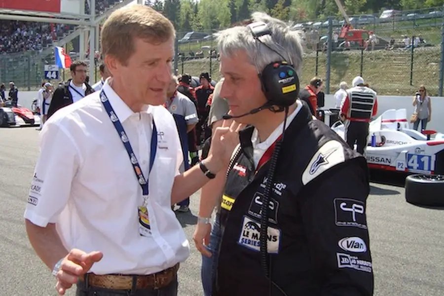 Thierry Boutsen and Olivier Laine, Boutsen Ginion Racing