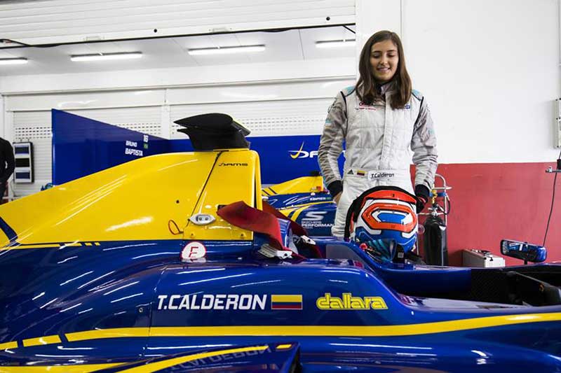 Tatiana Calderon DAMS 2017 GP3 Series