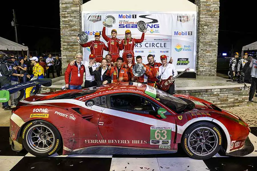 Scuderia Corsa Sebring IMSA Daytona Nielsen GT3 facebook