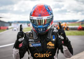 Lotus/Charouz Racing System, Pietro Fittipaldi, Silverstone, 2017 Formula V8