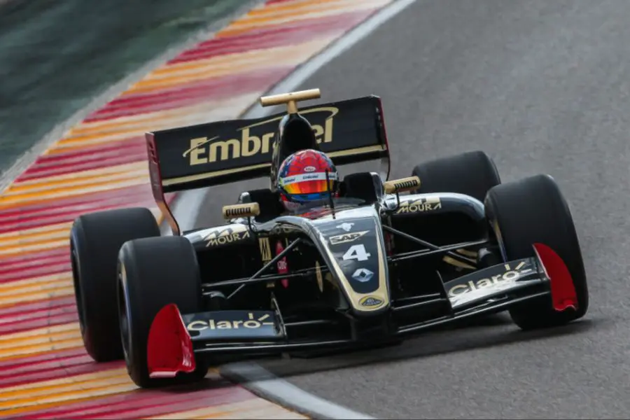 Pietro Fittipaldi at Motorland Aragon