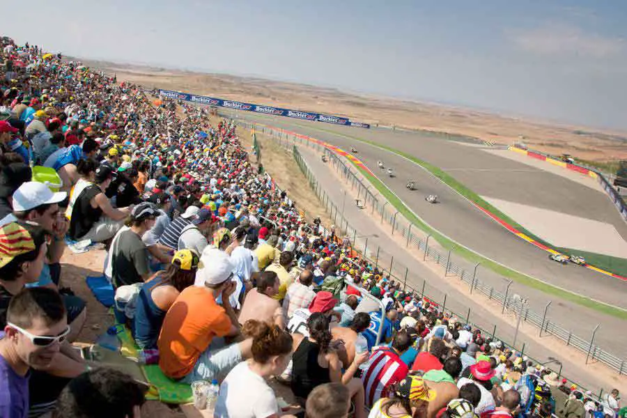 Motorland Aragón track 2017 view alcañiz best motogp english lap motorcycle circuits calendar circuito race