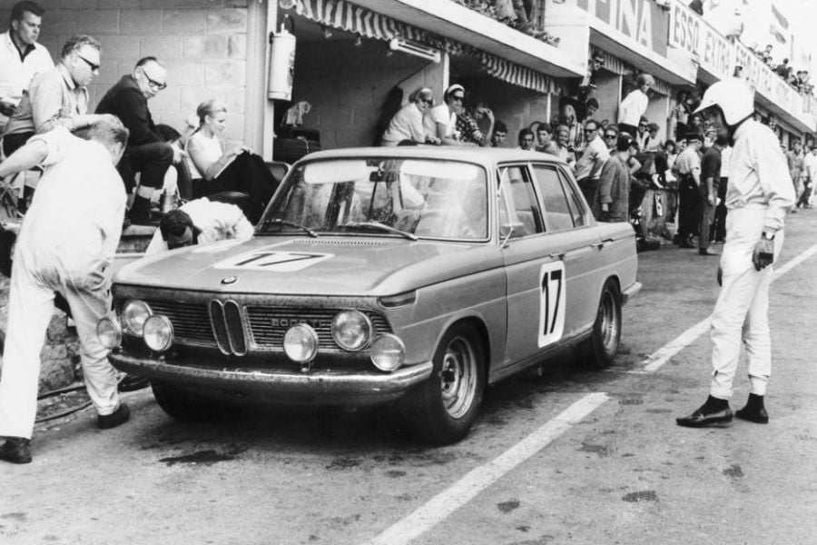 BMW 2002ti, the victorious car of Huberh Hahne and Jacky Ickx in 1966