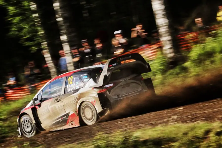 Esapekka Lappi, Toyota Yaris WRC, 2017 Rally Finland