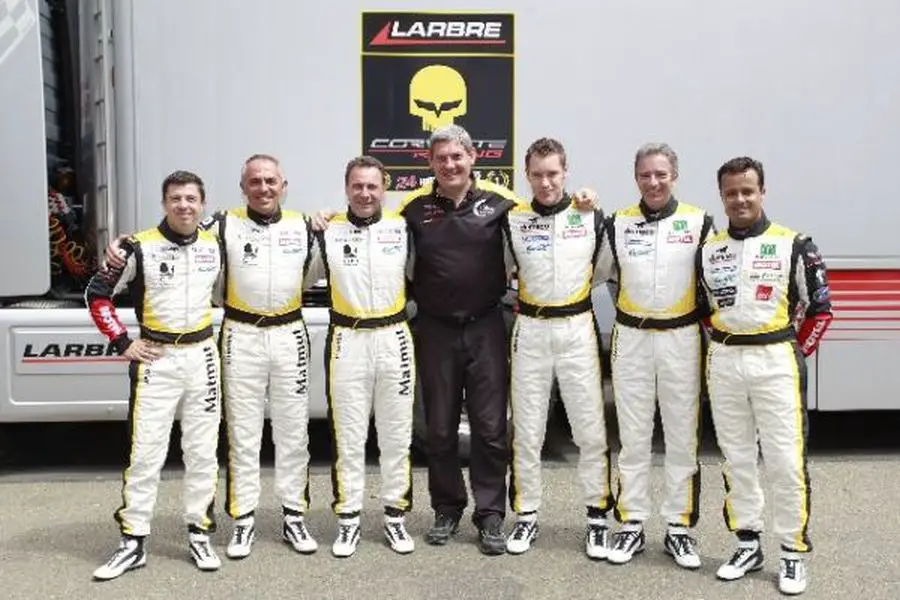 Jack Leconte and his drivers in 2012