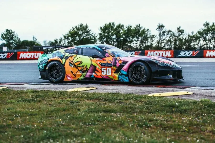 Chevrolet Corvette Art Car for the 2017 Le Mans 24h