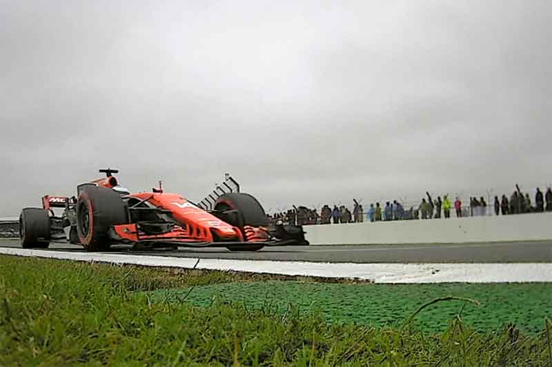 Fernando Alonso McLaren Silverstone