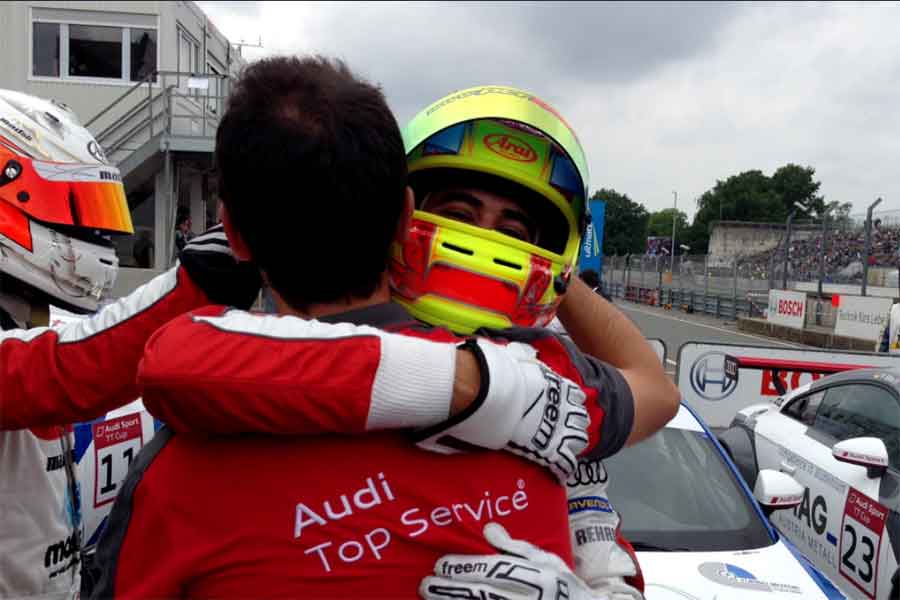 Mikel Azcona Audi Sport TT Cup