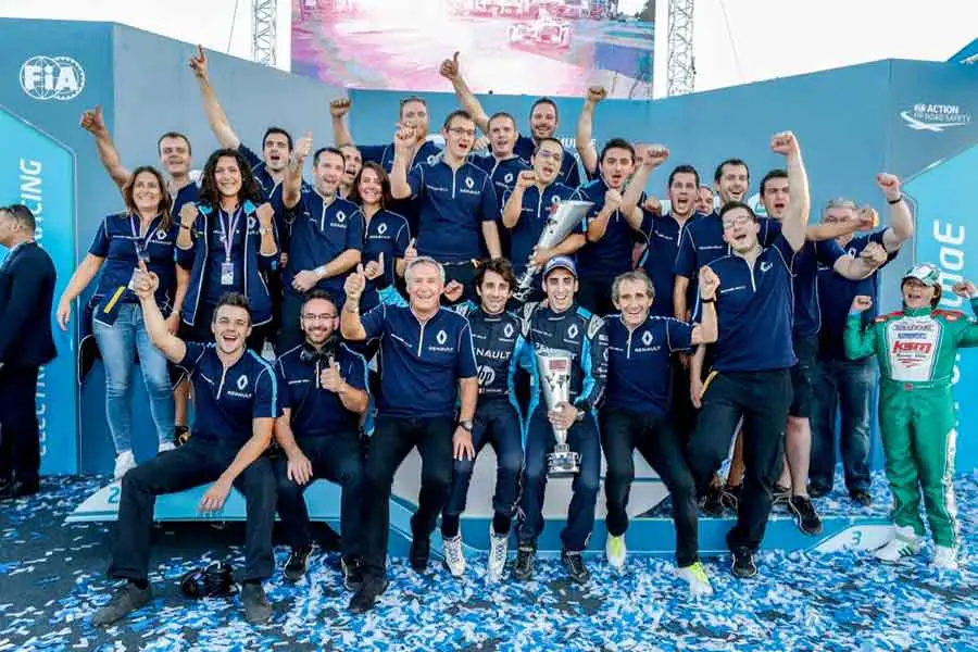 Renault e.Dams champions