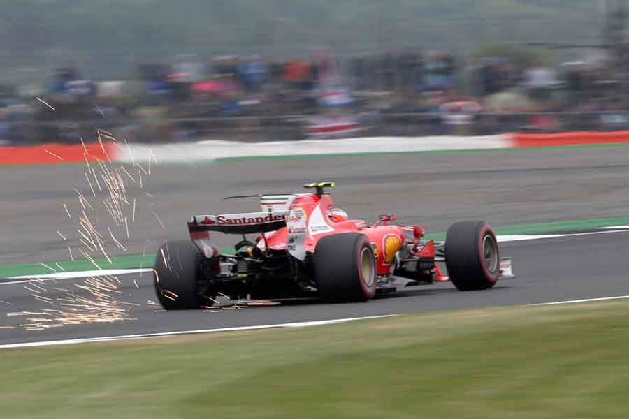 Kimi Raikkonen Silverstone 2017 Ferrari