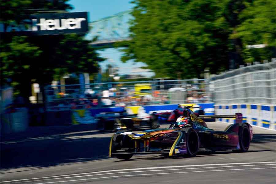 Jean-Eric Vergne scored his maiden Formula E victory in Montreal