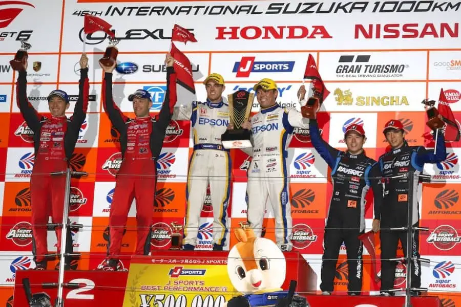 2017 Suzuka 1000 podium