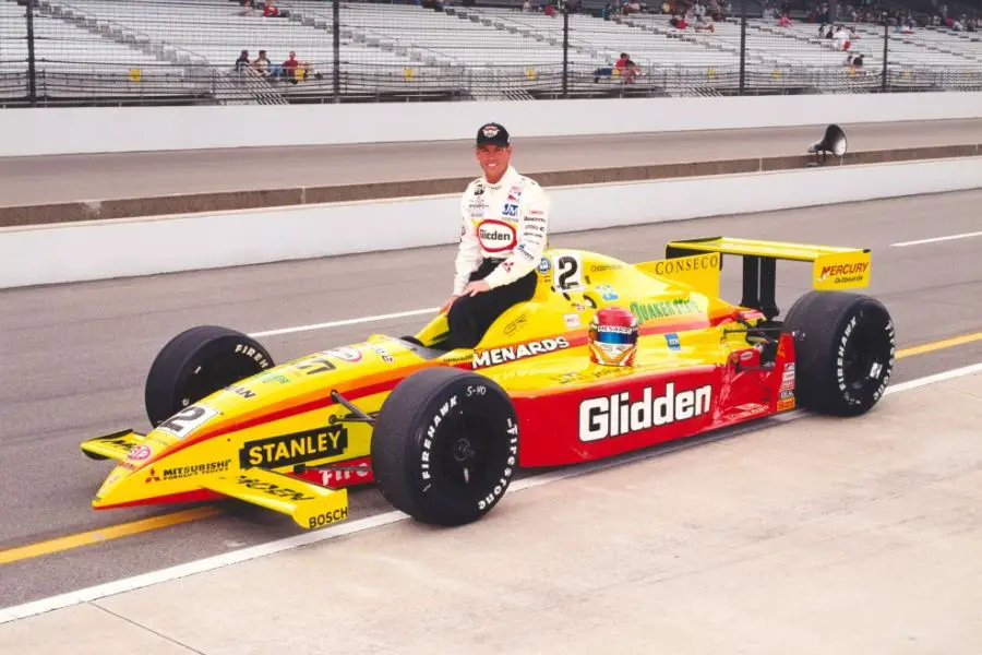 Greg Ray's championship winning #2 Dallara-Oldsmobile