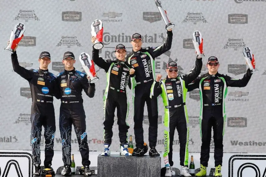 Prototype class podium at Road America