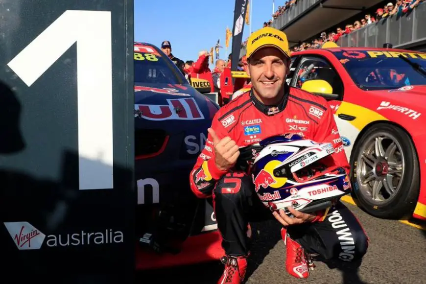 Jamie Whincup at Sydney Motorsport Park