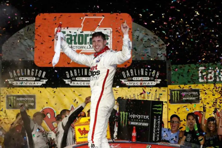 Denny Hamlin wins Southern 500