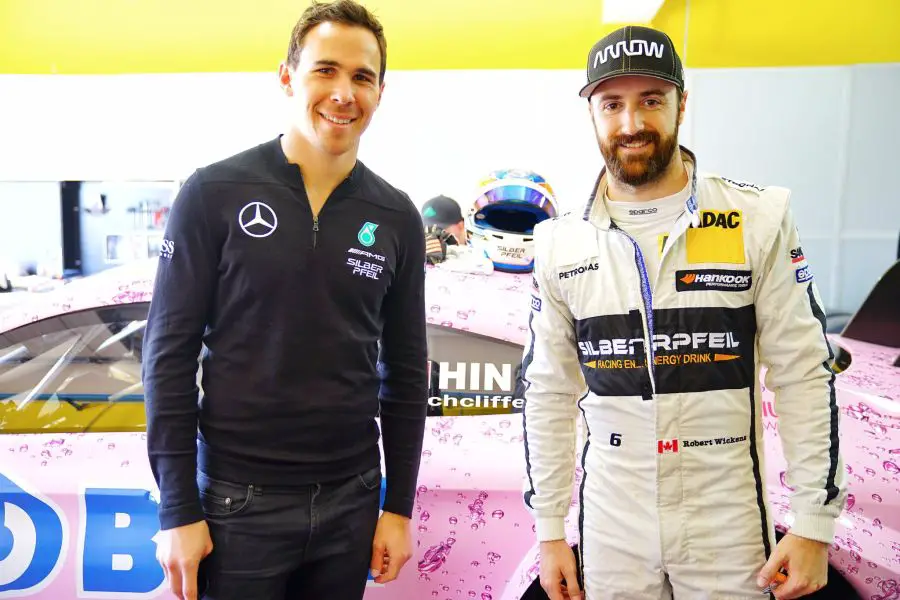 Robert Wickens and James Hinchcliffe - newteammates in the Schmidt Peterson Motorsports