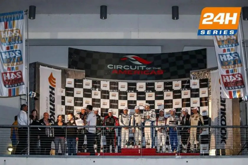 24h COTA podium