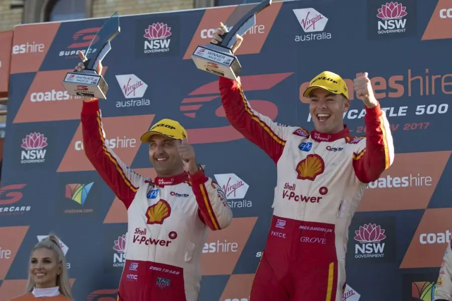 Fabian Coulthard, Scott McLaughlin, DJR Team Penske