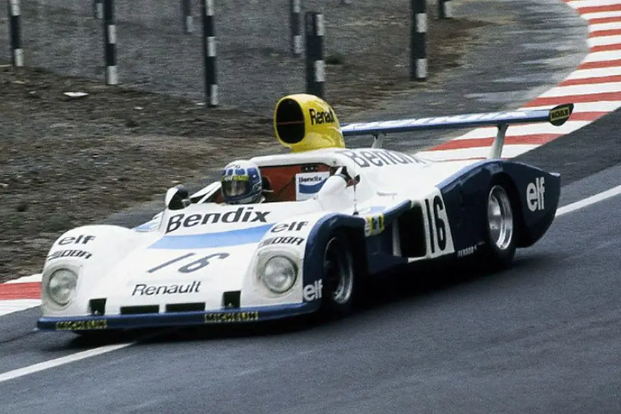 Guy Frequelin was driving the #16 Alpine A442 at 1977 Le Mans 24 Hours