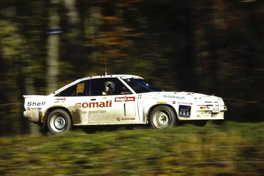 Guy Frequelin's Opel Manta in 1985