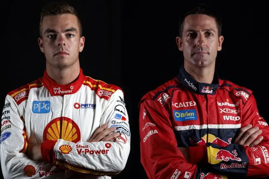 Scott McLaughlin and Jamie Whincup