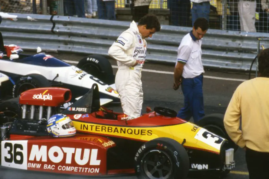 Michel Ferte in the 1988 F3000 season