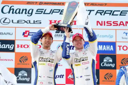 Ryo Hirakawa, Nick Cassidy, 2017 Super GT champions