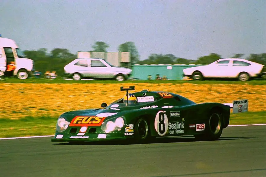 Alain de Cadenet and Desire Wilson triumphed at 1980 Silverstone 6 Hours in the #8 De Cadenet Lola LM