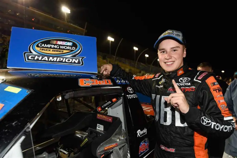 Christopher Bell 2017 Truck Series champion