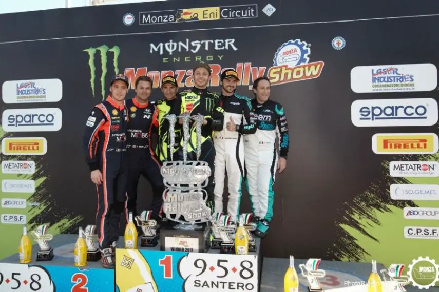 2017 Monza Rally Show podium