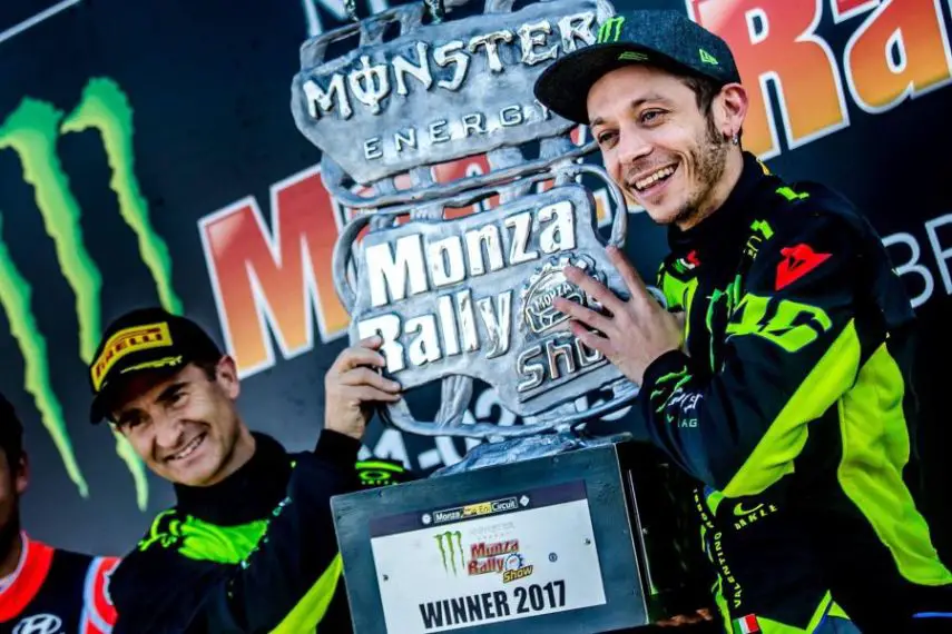 Valentino Rossi wins 2017 Monza Rally Show