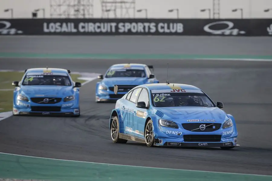 Polestar Cyan Racing in action at Losail