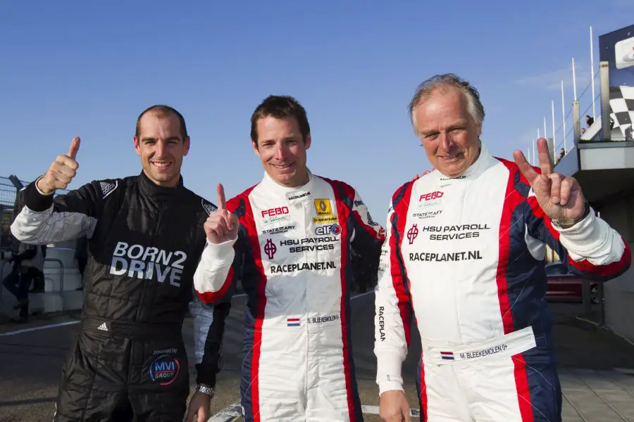 Jeroen and Sebastiaan Bleekemolen with their father Michael