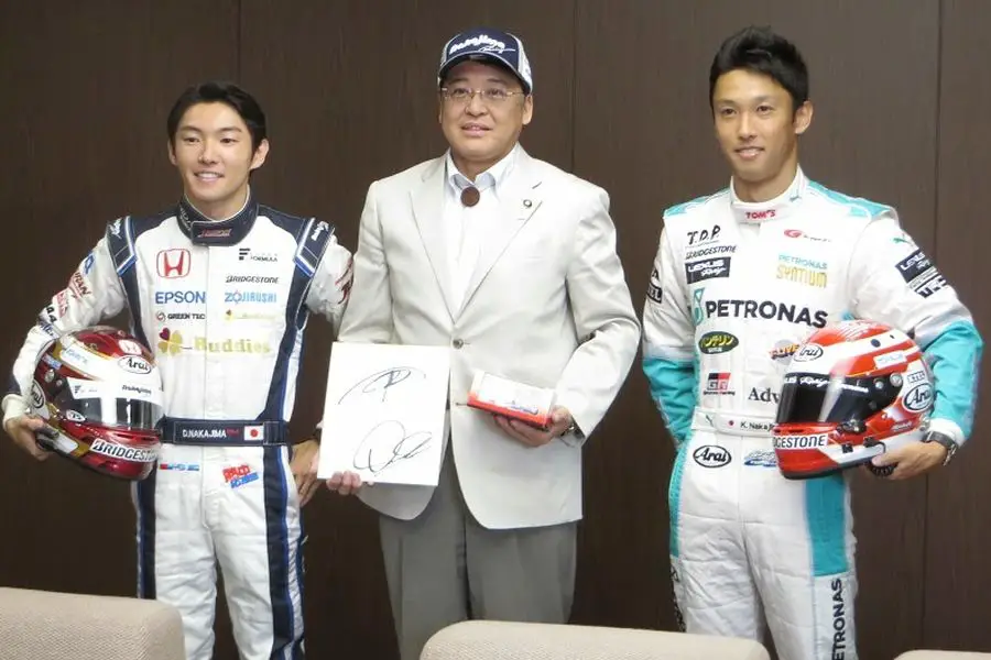 Daisuke and Kazuki Nakajima, 2014