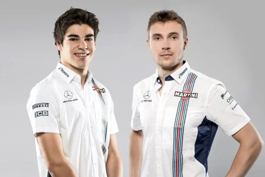 Lance Stroll Sergey Sirotkin Williams Martini Racing