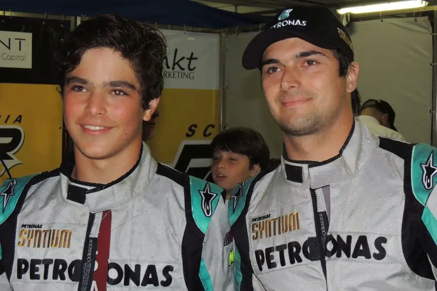 Pedro and Nelsinho Piquet