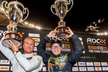 2018 Race of Champions, david Coulthard, Petter Solberg