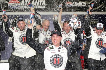 Kevin Harvick wins at Atlanta