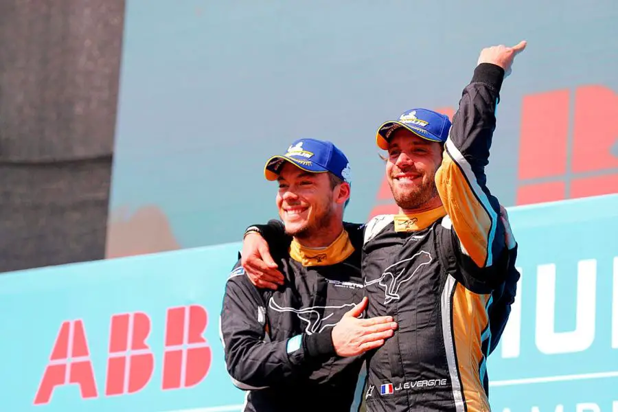 Andre Lotterer, Jean Eric-Vergne, Techeetah, santiago ePrix