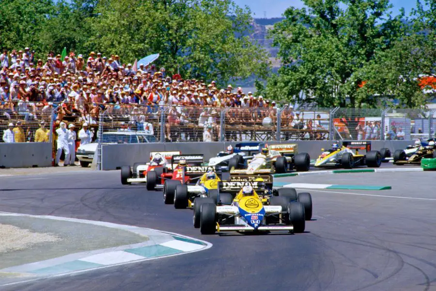 1985 Australian Grand Prix at Adelaide Street Circuit