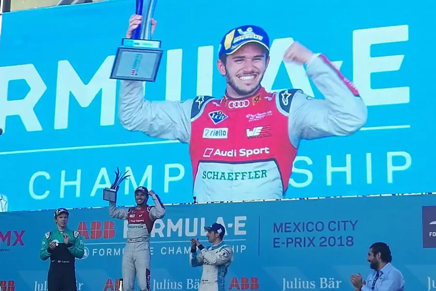 Daniel Abt wins the Mexico City ePrix